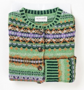 Eribe Westray Fairisle Cardigan Meadow